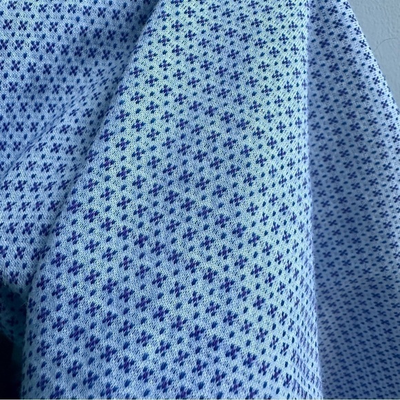 Robert Graham patterned white polo shirt - L - Picture 10 of 17